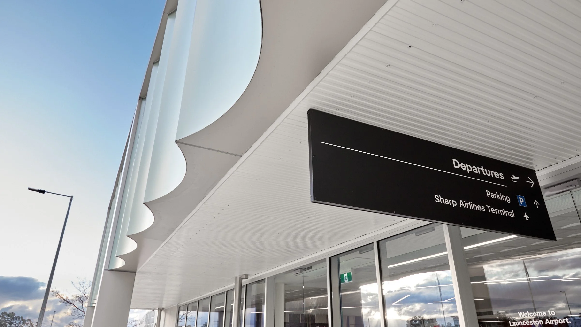 Launceston Airport Scalloped Facade.jpg