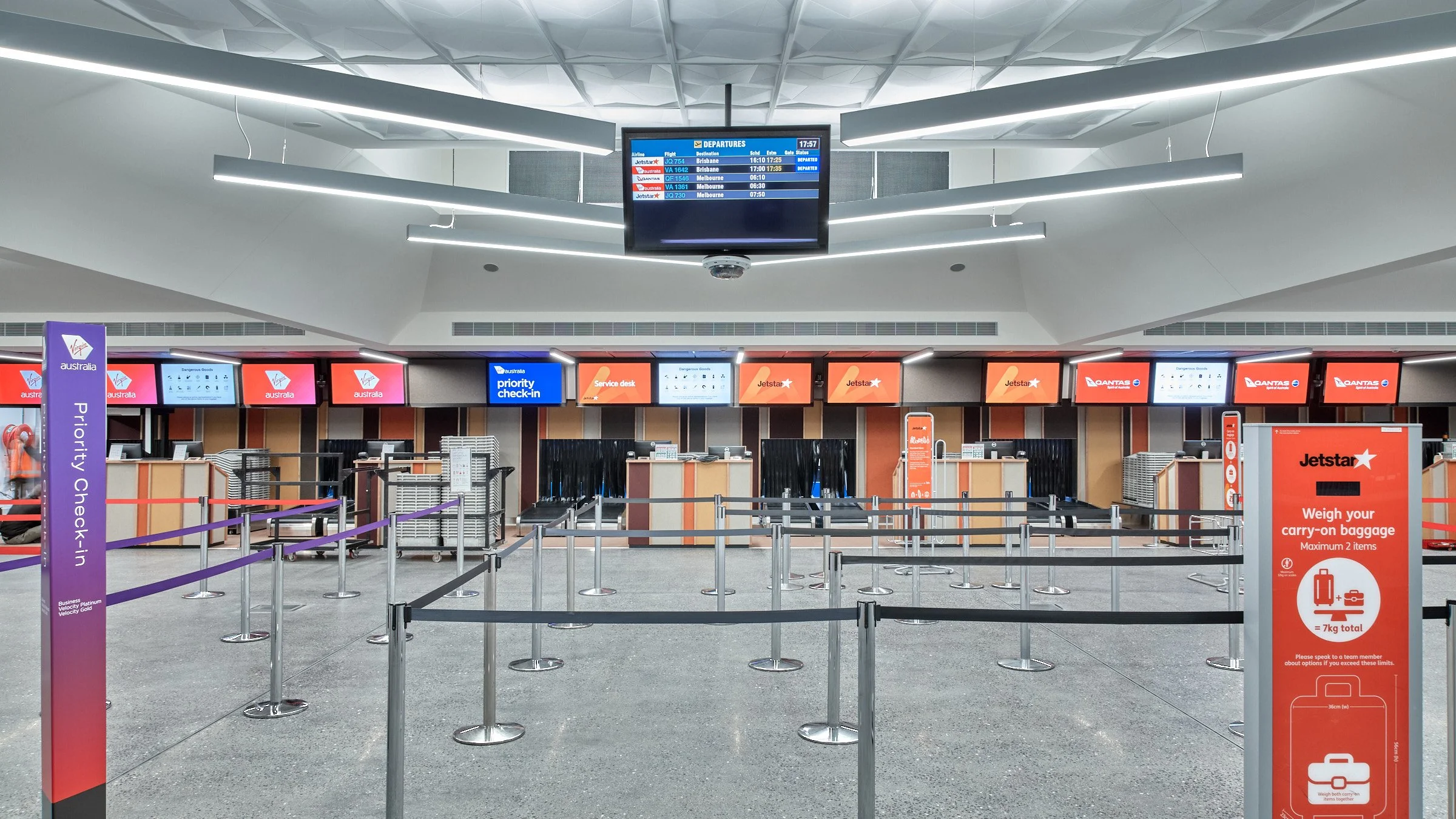 Launceston Airport Temporay check in.jpg