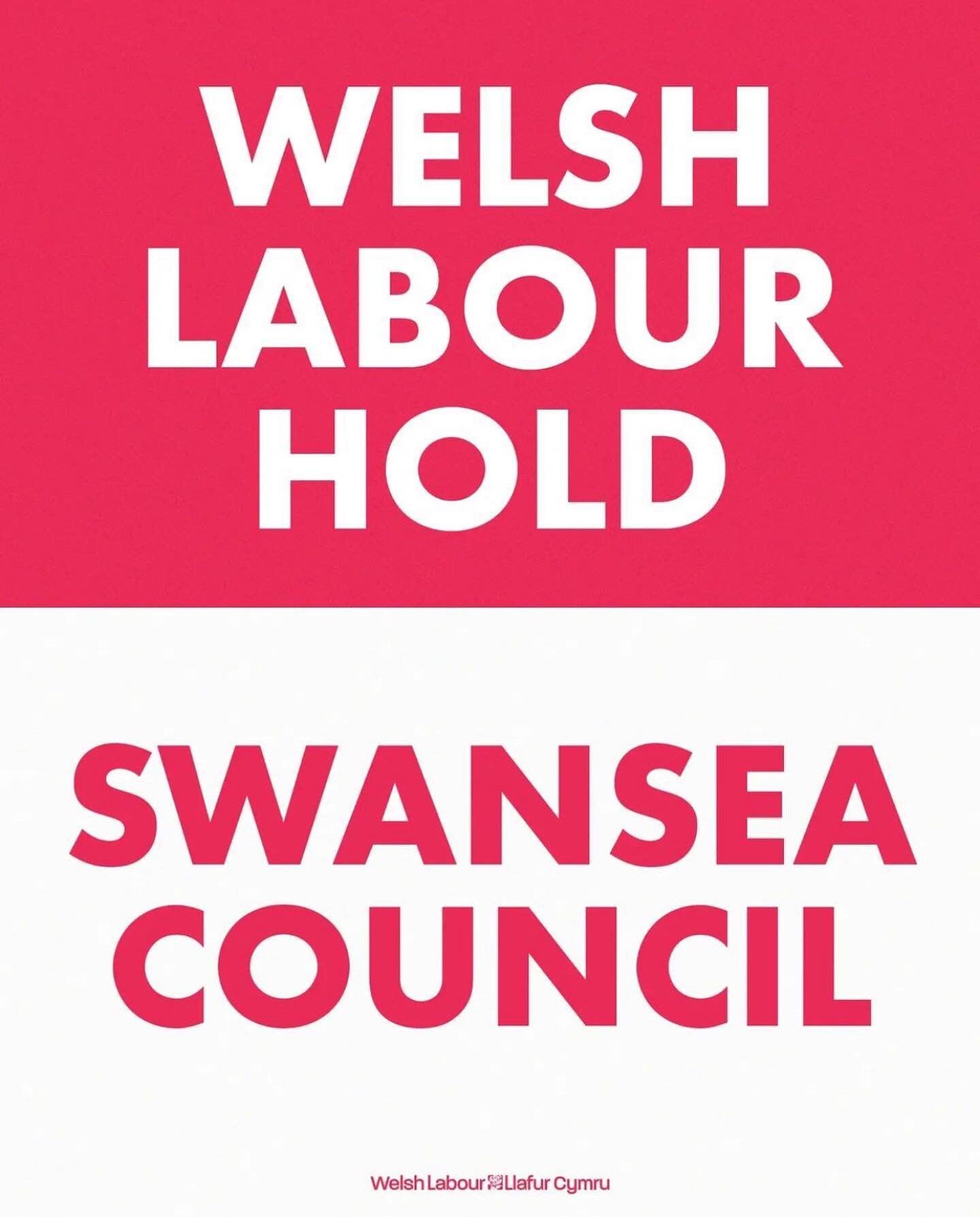 Welsh Labour HOLD Swansea Council!