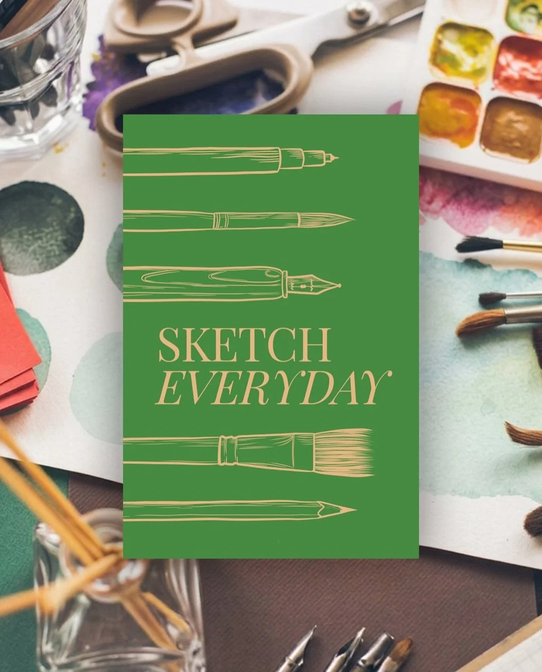 New month, new Patreon wallpapers! 

This month is all about keeping a sketchbook close and making a little room to notice the world around us. 🌿

Patreon is where I share a new phone and desktop wallpaper each month inspired by my artwork. For thos