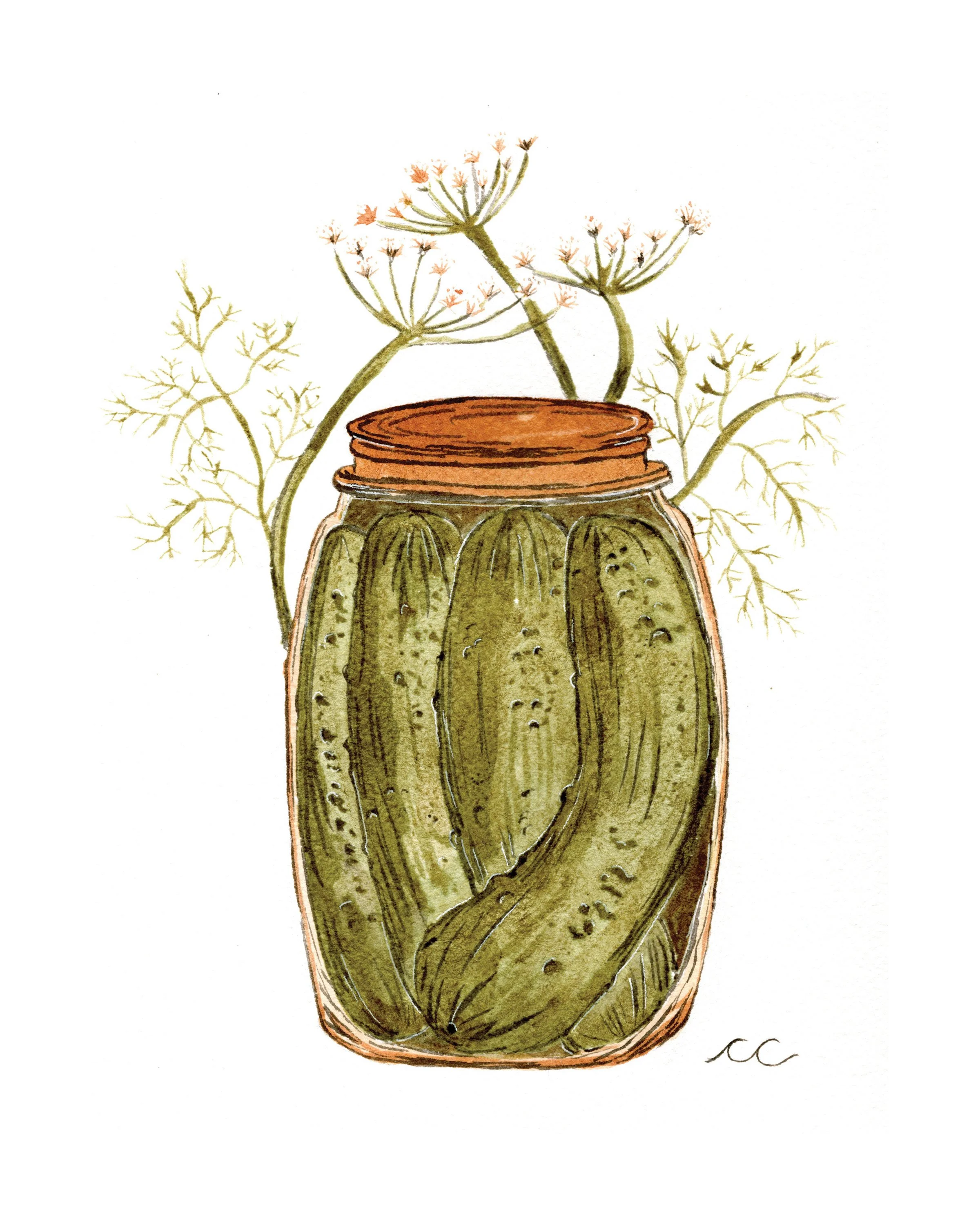 "Pickle Jar"
Natural Onion Ink
2024