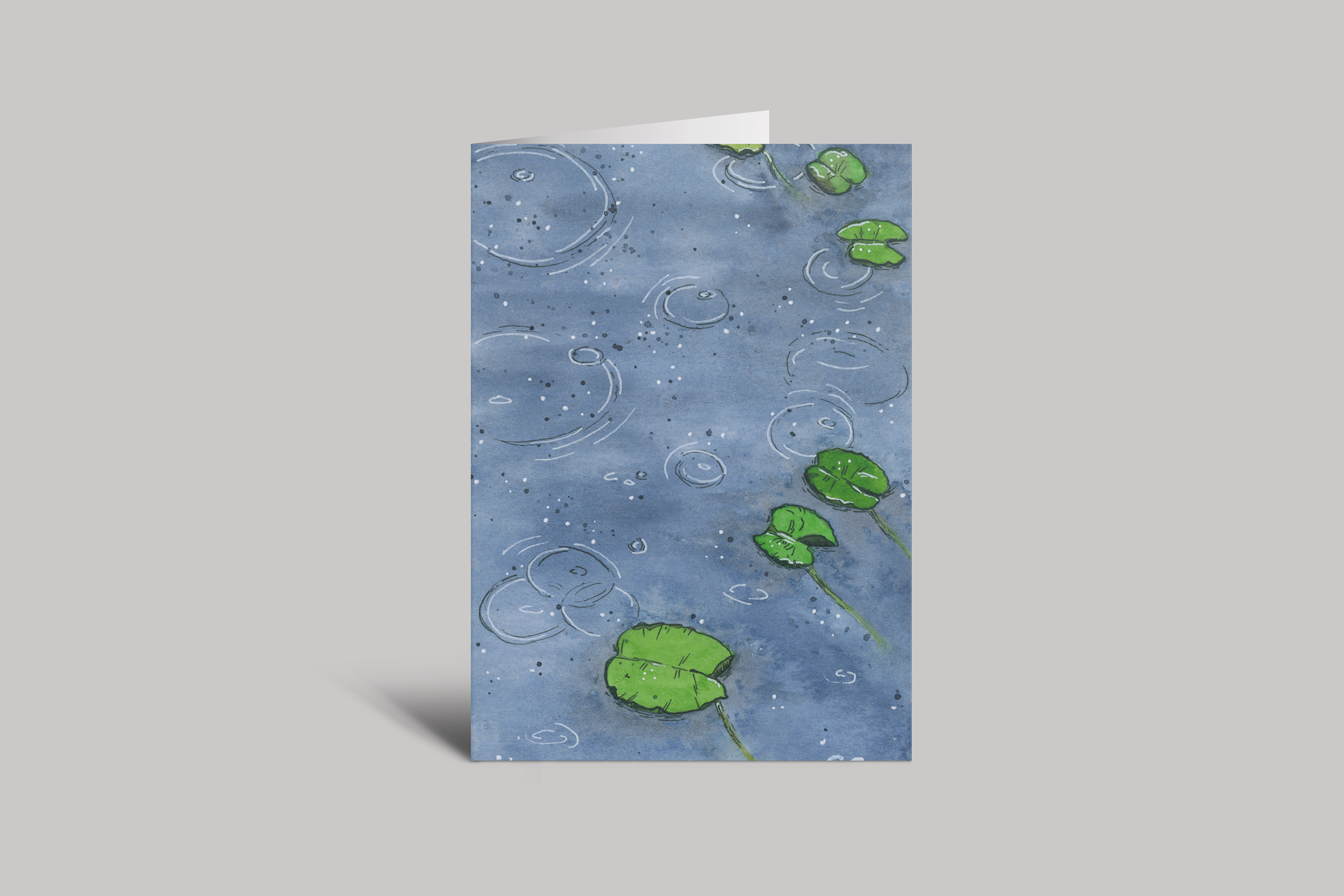 Raindrops Card