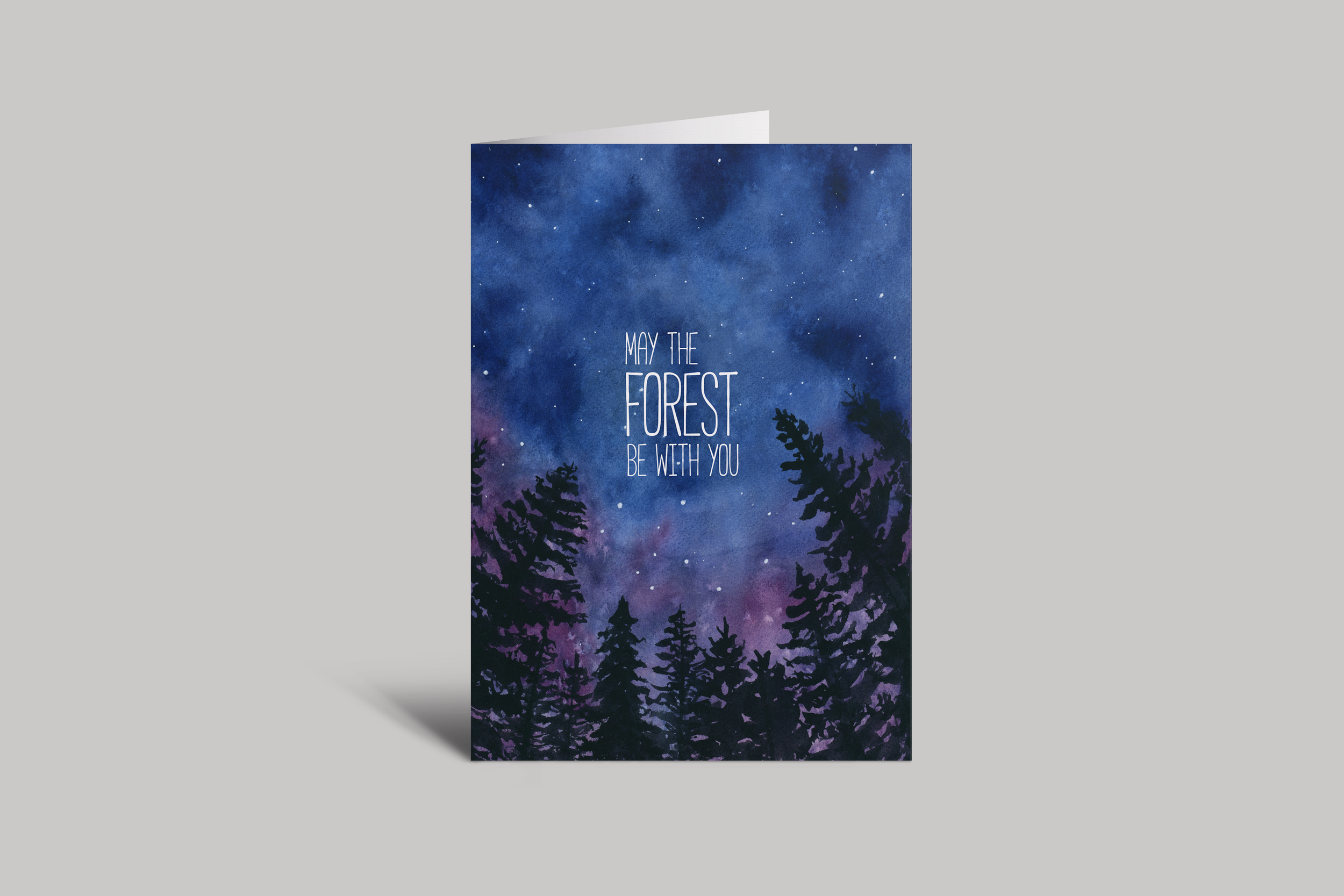 May the Forest be with You Card