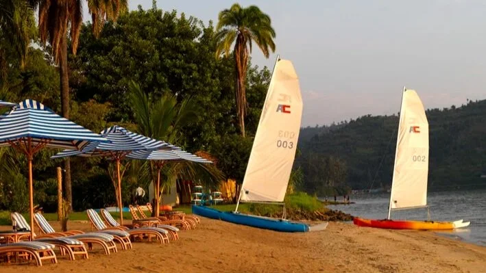 With deep emerald-green waters, Lake Kivu is a peaceful and tranquil place full of birdlife. Relax on the beach or go kayaking, mountain biking or hiking and explore the area.
