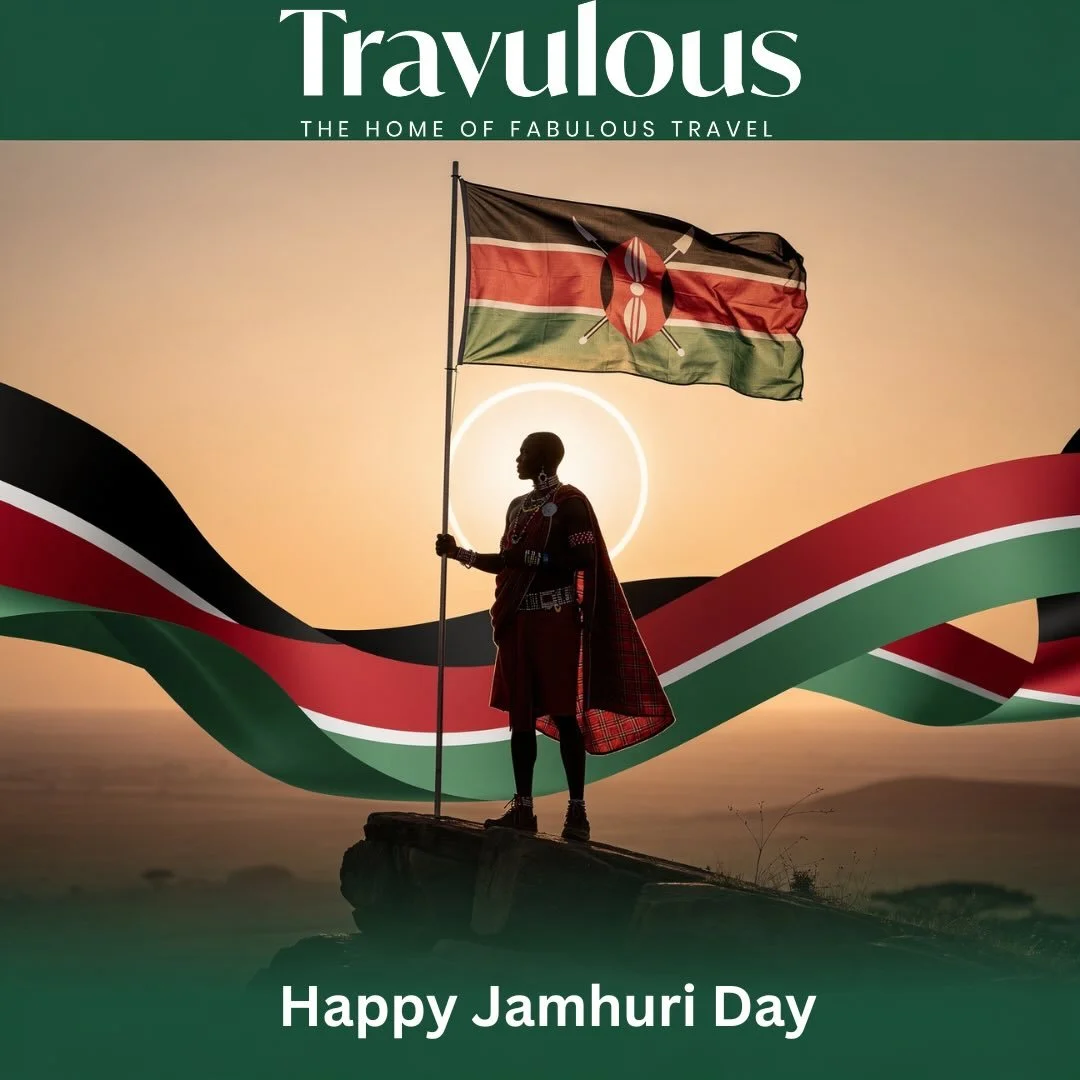 Wishing the Kenyan community, our partners, and our wonderful guests a day filled with celebration and national pride 🇰🇪

We are proud to share in the spirit of this vibrant nation and to celebrate its rich heritage

#magicalkenya #travulousdmc #de