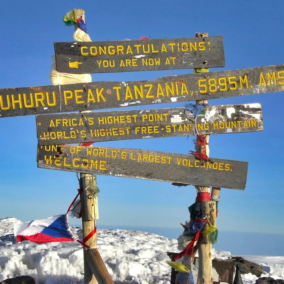 Ever wondered what it feels like to stand on top of a continent? 🌍 

At 5,895 meters (19,341 feet), Mount Kilimanjaro is not just Africa&rsquo;s highest point; it&rsquo;s the tallest freestanding mountain in the entire world!

This dormant volcano, 