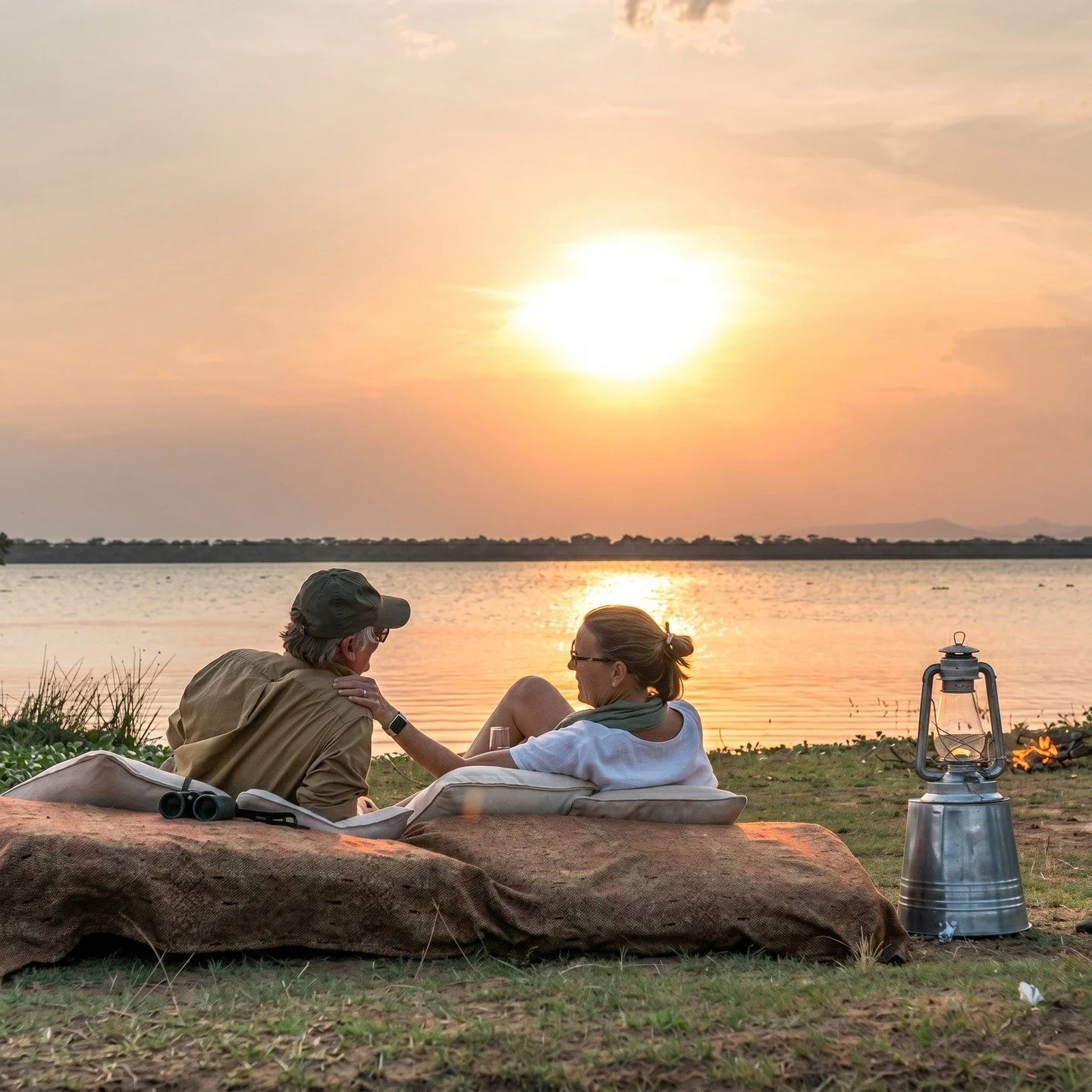 Creating meaningful moments: One of our favourite things to do after a great safari drive is hopping out of the 4x4 and having a sundowner in the vast savannah plains. 

The heat of the day is gone, and it&rsquo;s just you and your travel companions 