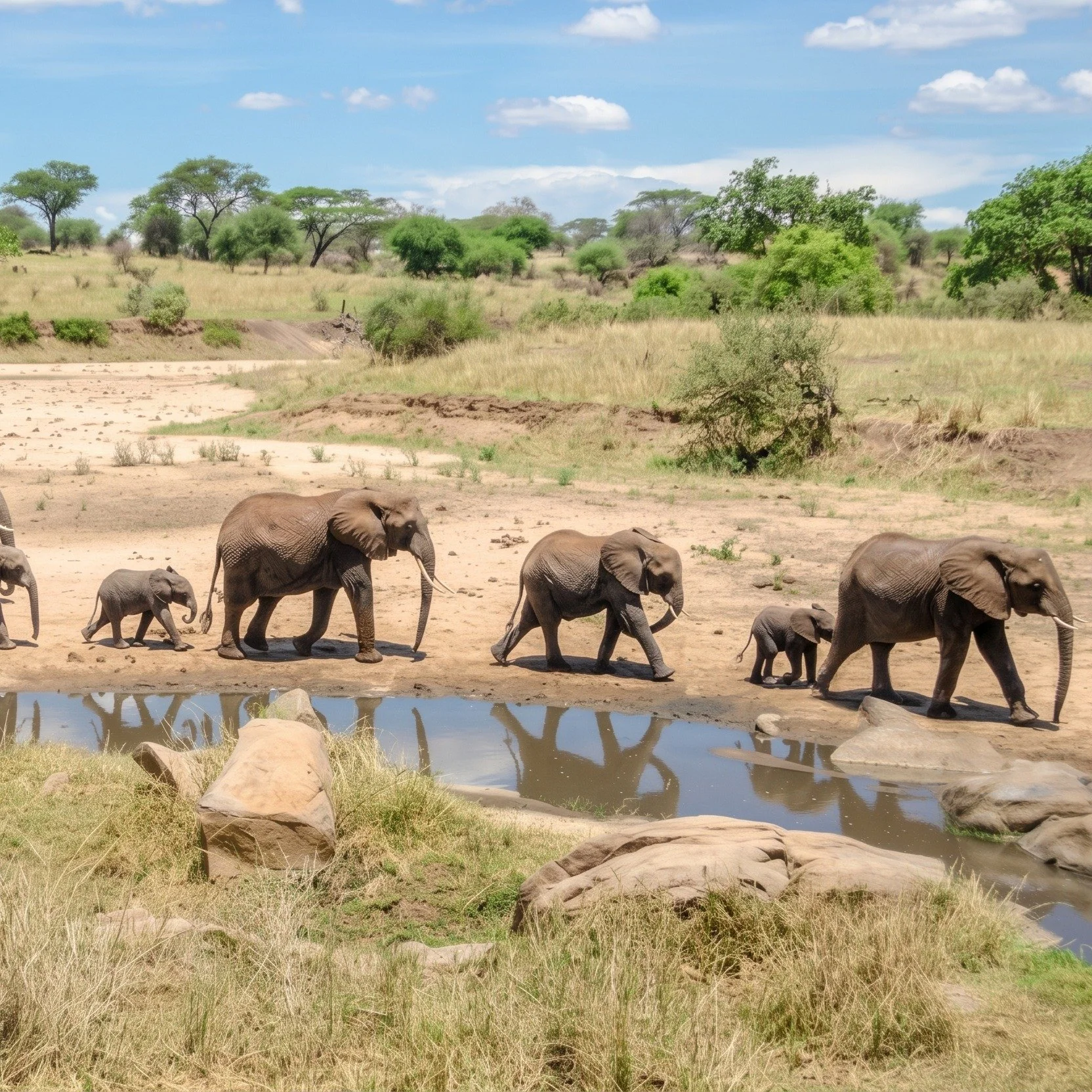 Are you looking for huge elephant herds and fewer crowds? Welcome to Tarangire National Park. 🐘

Tucked away in Tanzania&rsquo;s northern circuit near Arusha, Tarangire is one of East Africa&rsquo;s best-kept safari secrets. 

While most travelers h