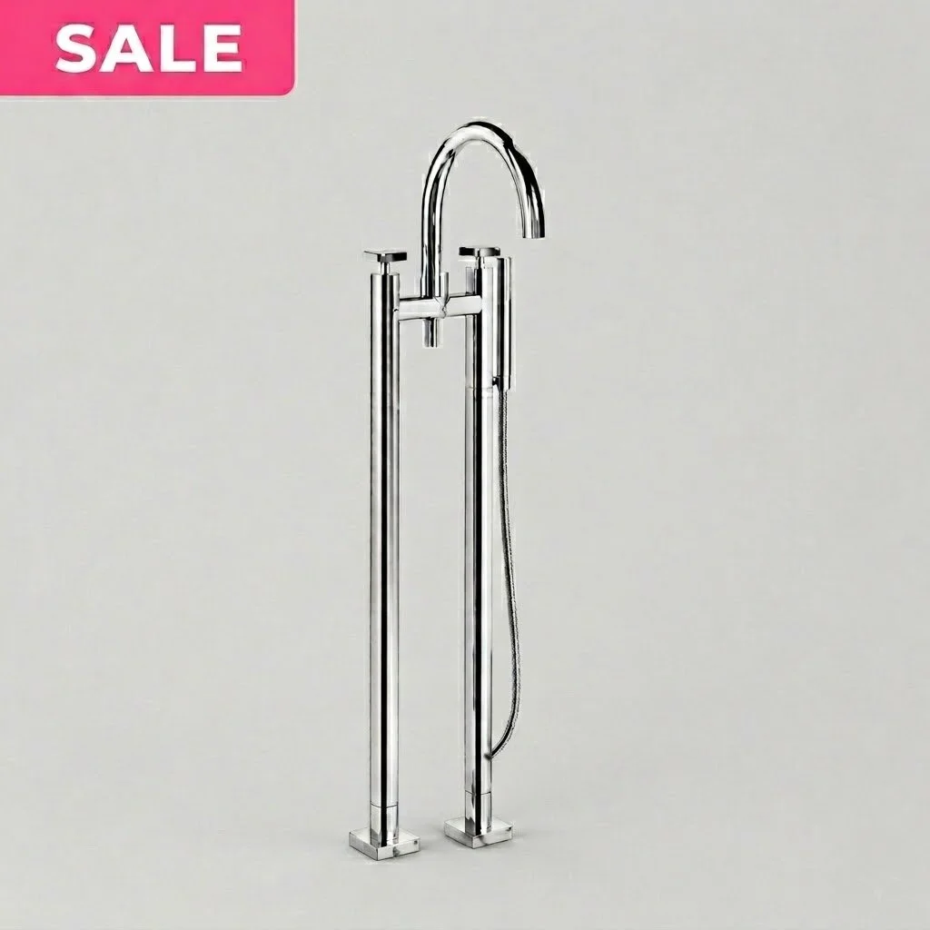 Crosswater Clover Bath Shower Mixer Tap Chrome