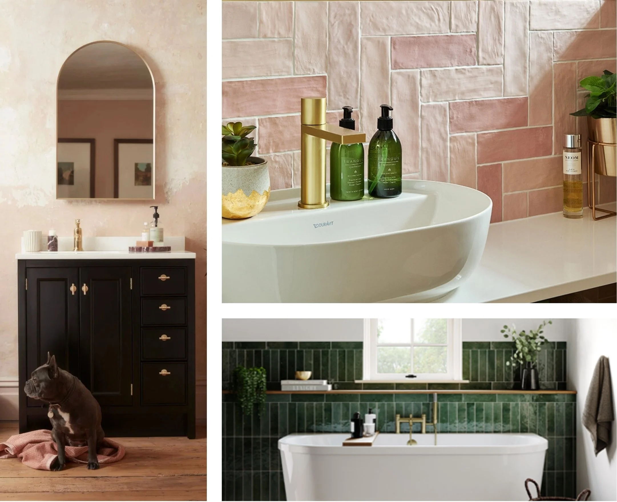 Bathroom showroom in Salisbury and Bournemouth with modern and traditional displays