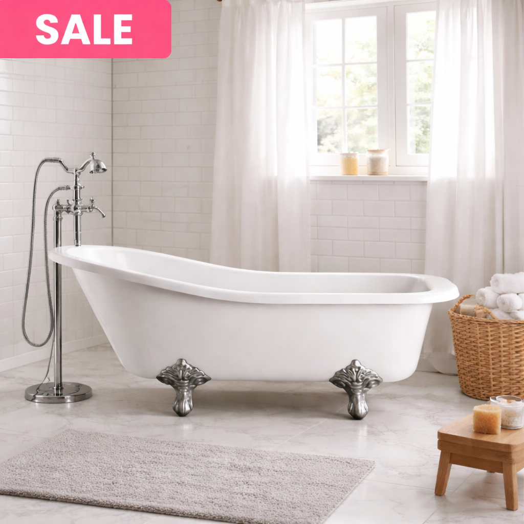 Burlington Harewood 1700mm Slipper Bath