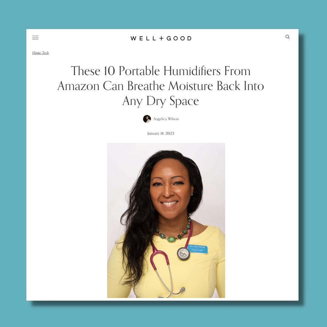 Using a humidifier has many benefits - just make sure you&rsquo;re cleaning it thoroughly! @kris_adair_fnp checked in with @iamwellandgood with details. 💧❤️ #lifeslittlevictories #mediarelations #prpros