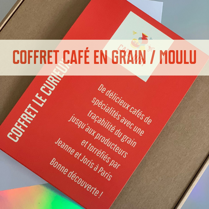 Coffret dégustation - Maison du Bon Café