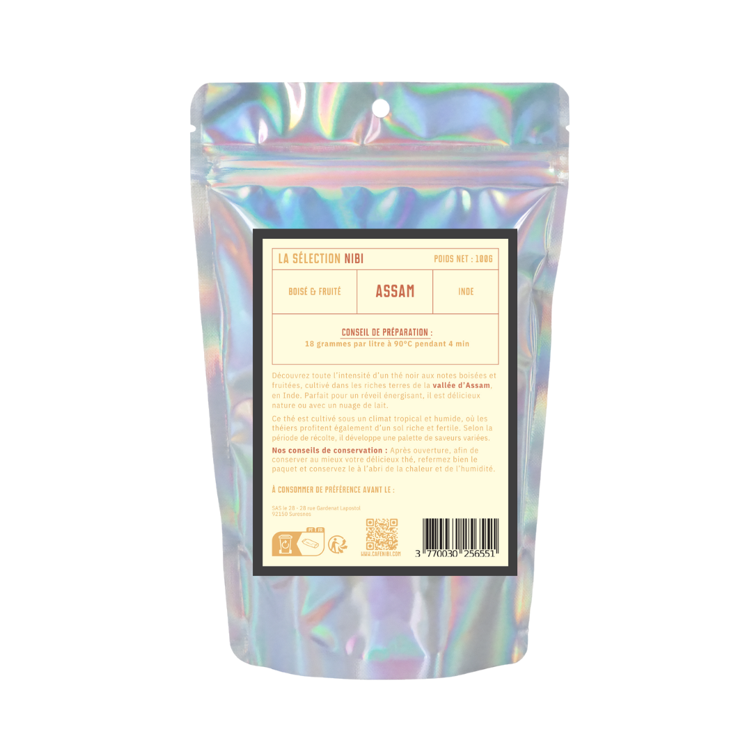 Thé Noir - ASSAM - 100g - Vrac