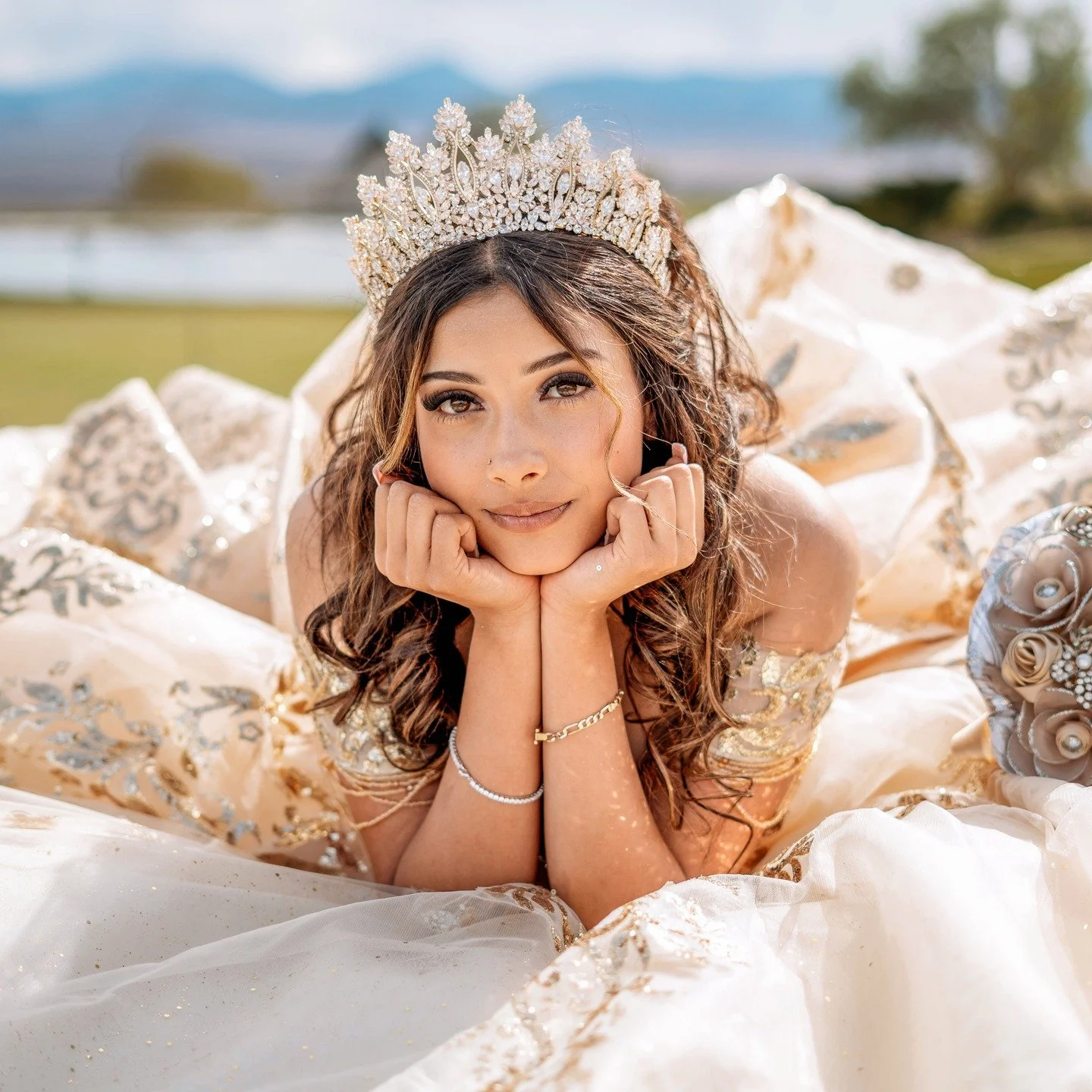 A few more of this princess who just glowed her special day!