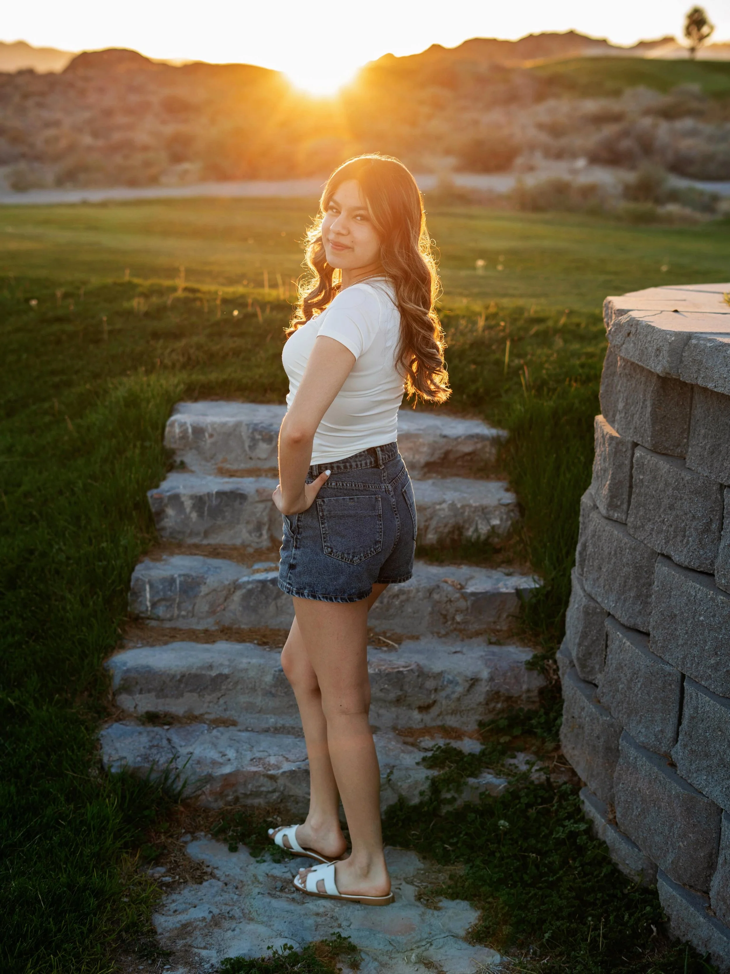 Got to spend the evening with this beautiful senior as she prepares to graduate! Such a joy!
