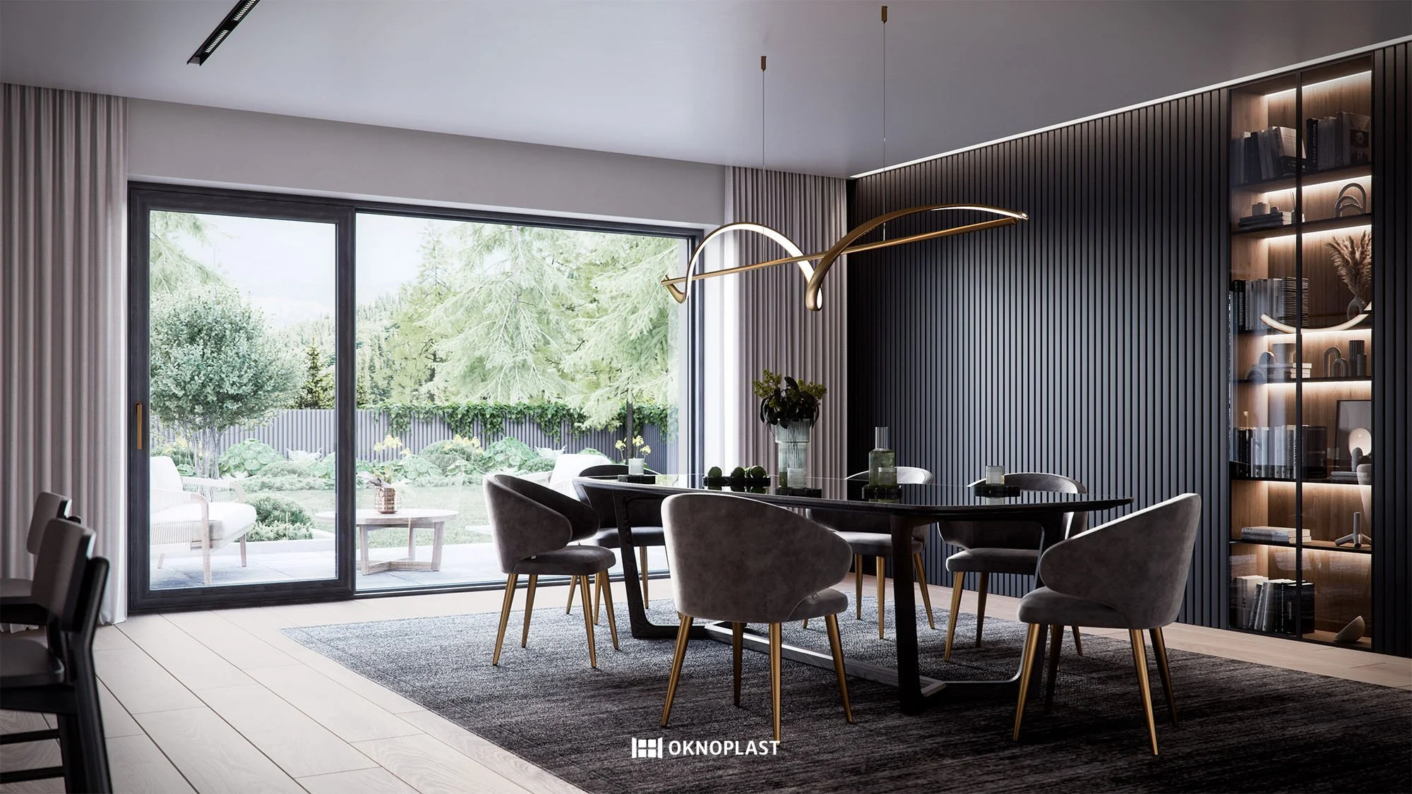 Designing space is not just about placing products &ndash; it's about consciously creating emotions and building deep connections with the brand. In our projects for Oknoplast, every element, from the spatial layout to the smallest detail, was aimed 