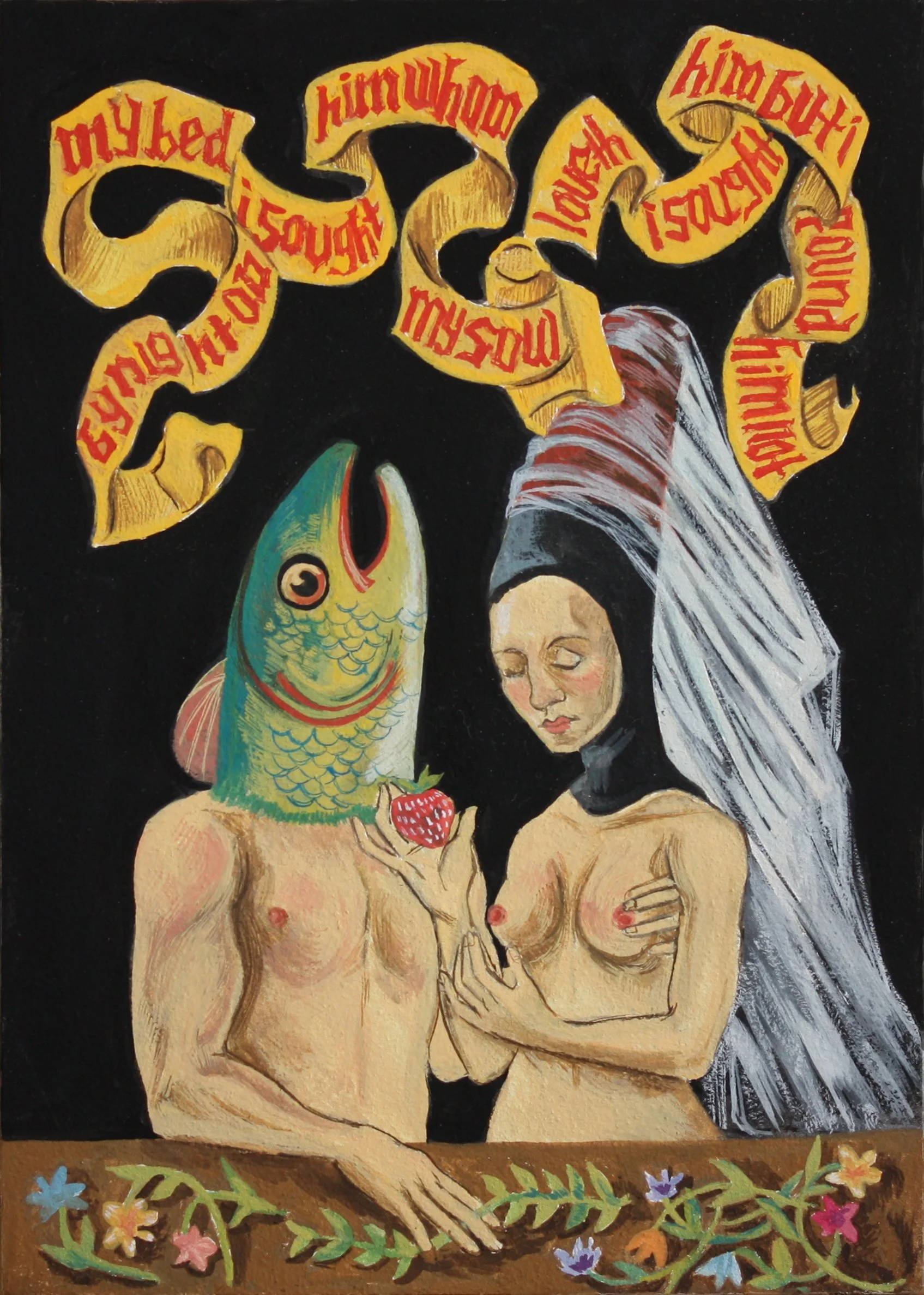 Gouache on masonite, 2025