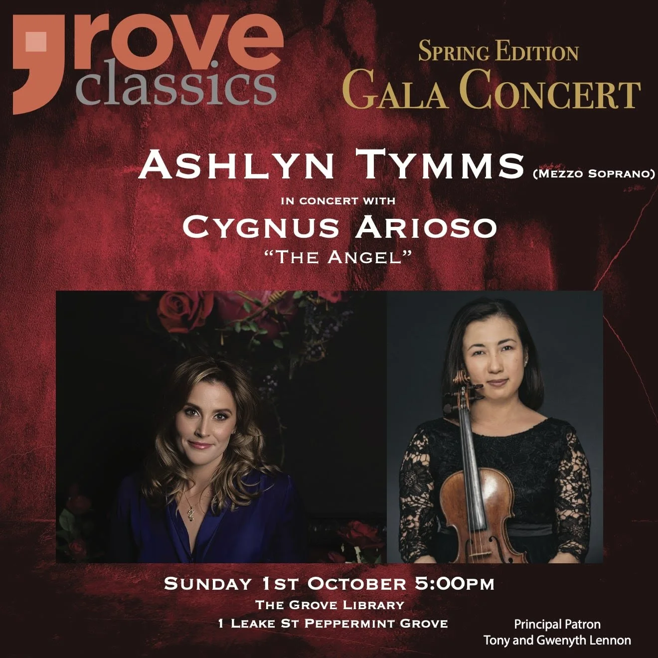Ashlyn Tymms in Concert with Cygnus Arioso