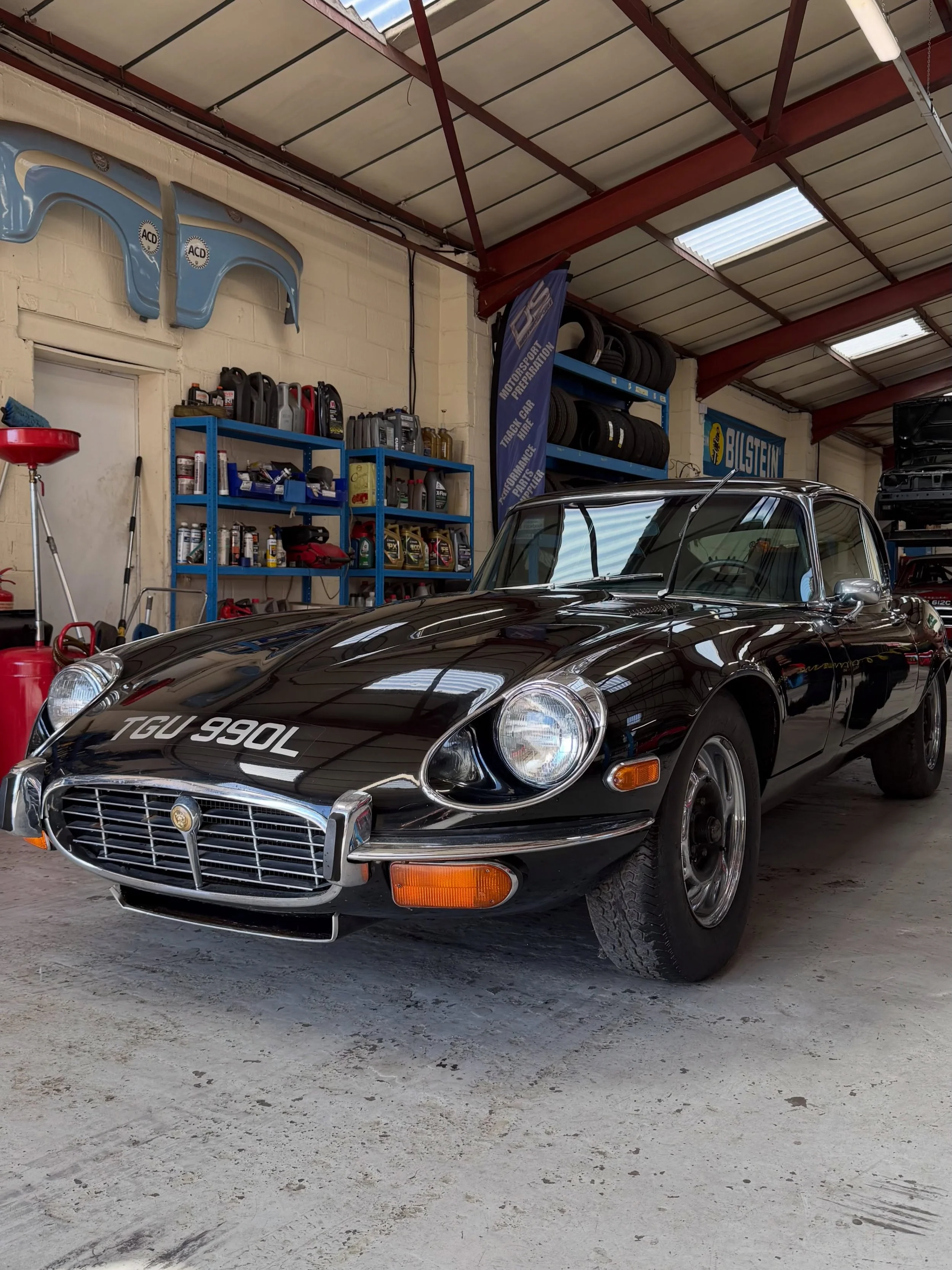 Just a check over and some TLC for this Jaguar E-Type &lsquo;72/&lsquo;73. Enough to make us nostalgic.IYKYK