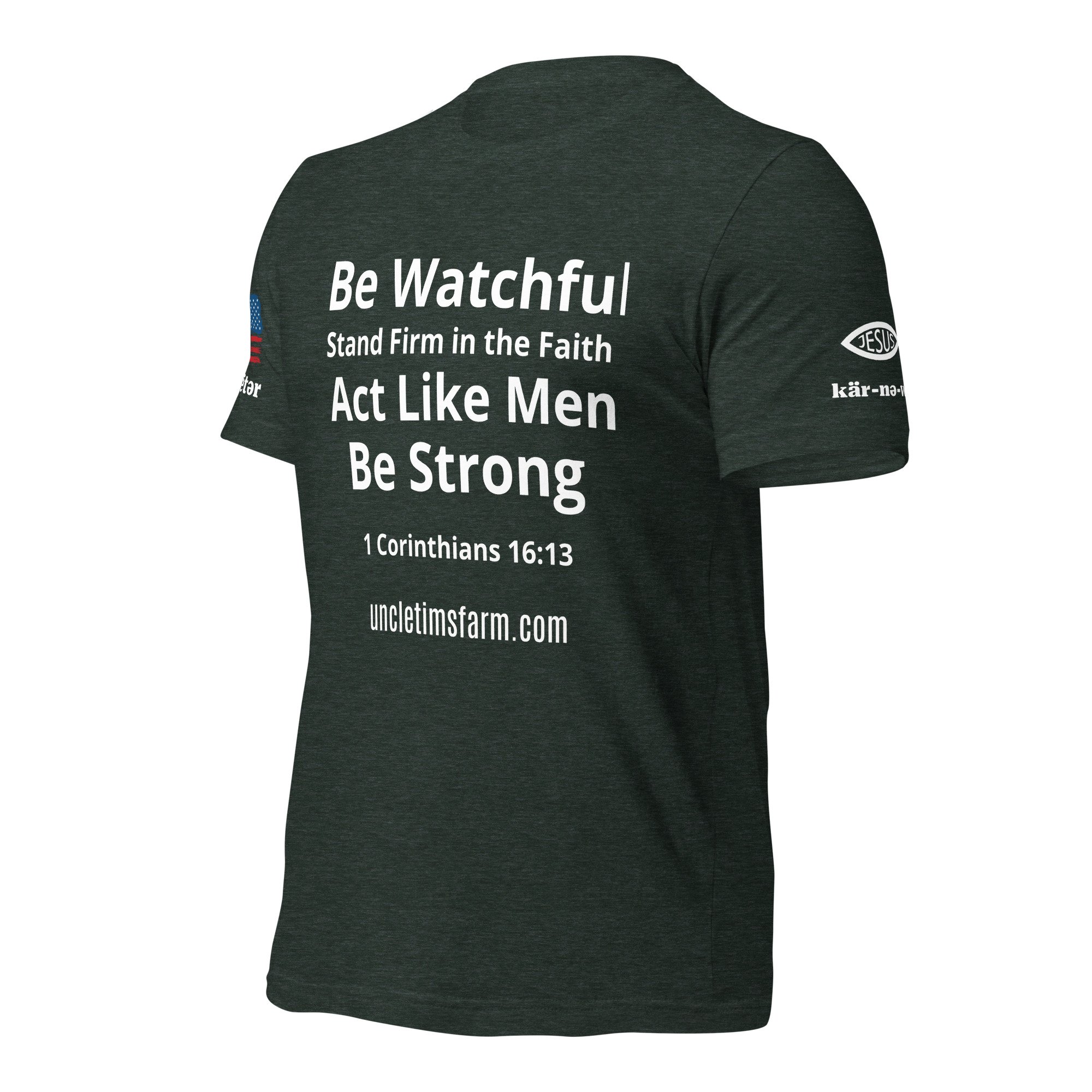 unisex-staple-t-shirt-heather-forest-left-front-6512f848b06e9.jpg