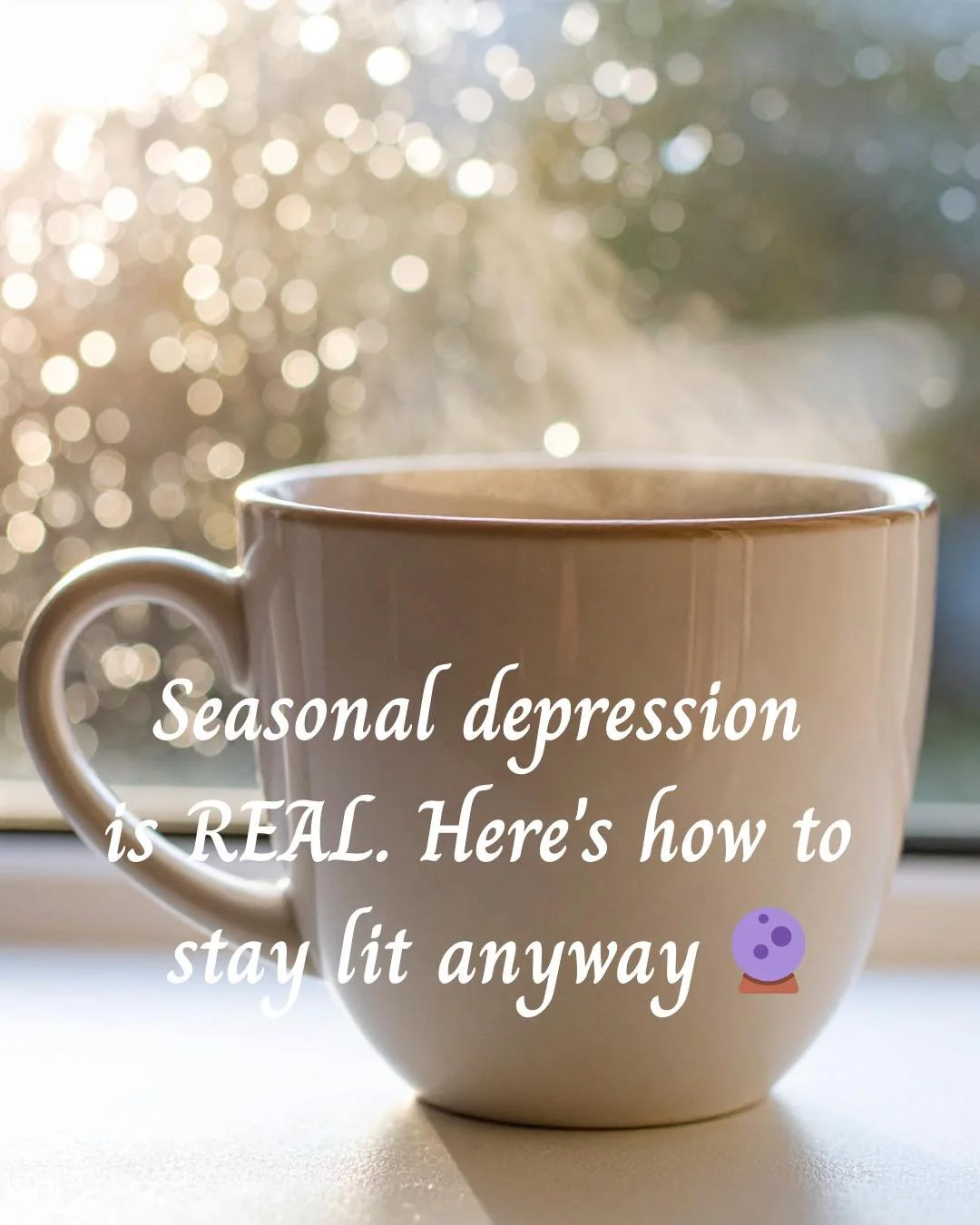 Friday Feels 🌙✨

Raising Your Frequency When the Gray Won't Go Away

Y'all, it's cold, wet, and darker than Vince's 4am coffee. 💀

Seasonal depression is REAL. If you get snow, at least it brightens everything up, but this cold gray rain? It's like