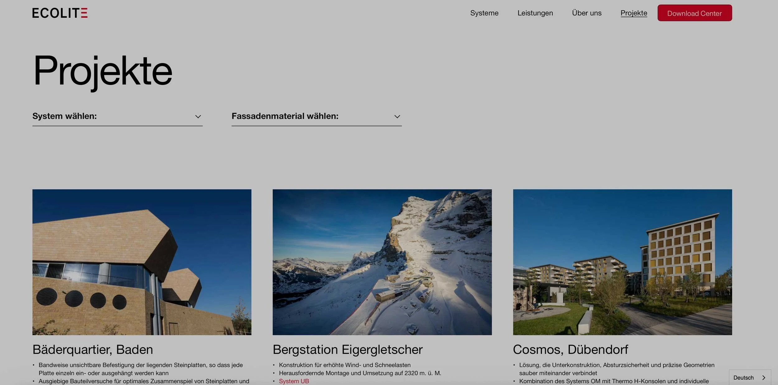 Homepage mit diversen Extrafunktionen