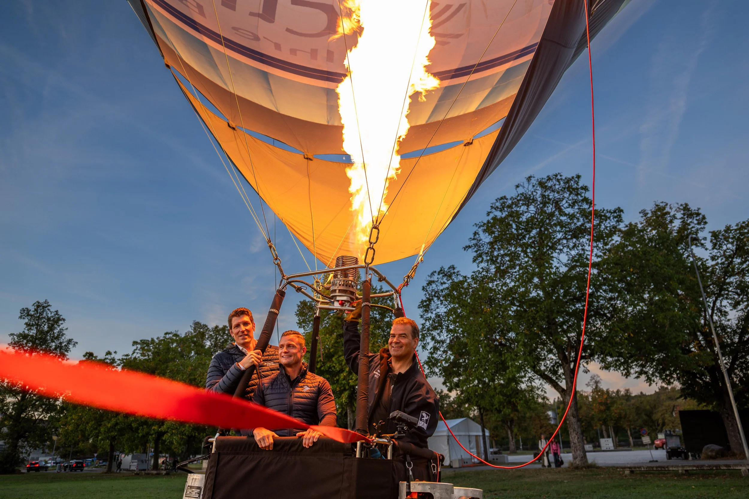 The balloon launch