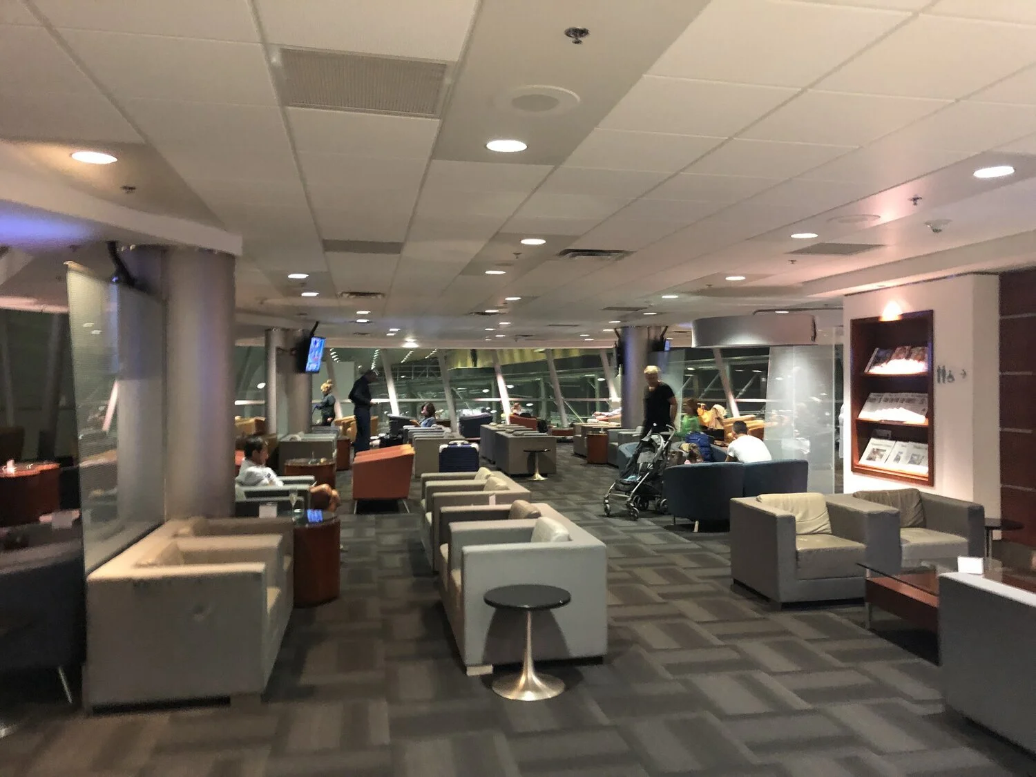 LATAM Airlines VIP Lounge Seating MIA