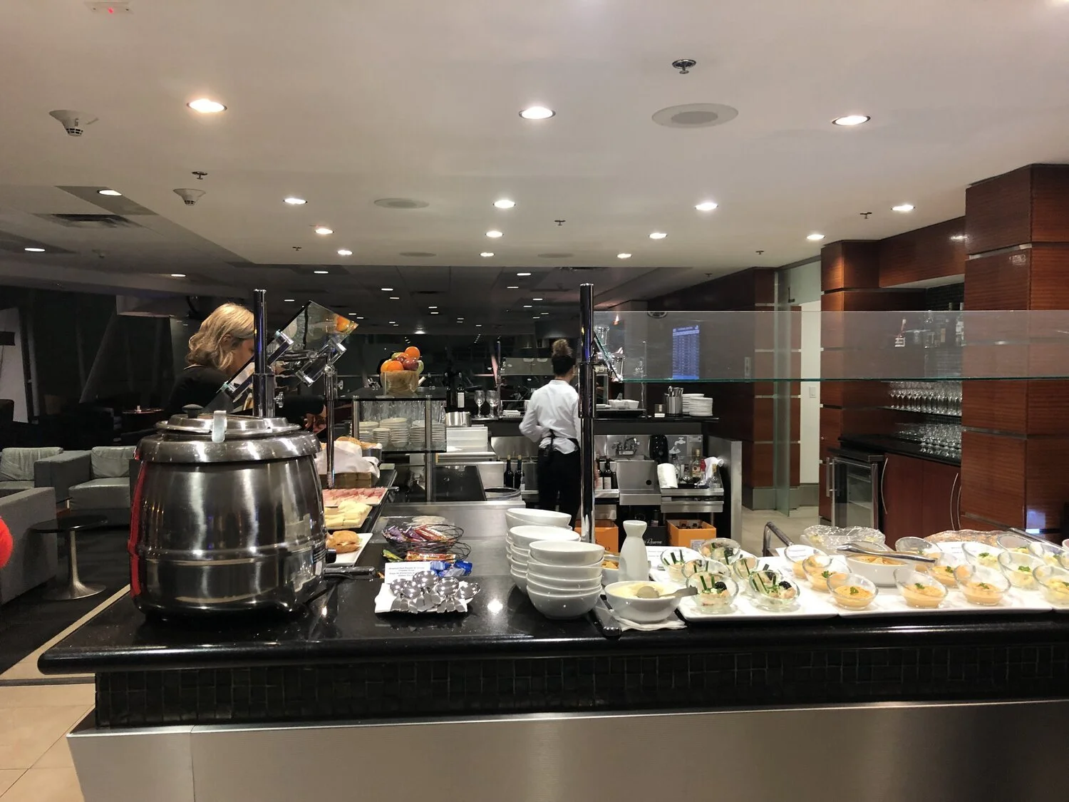 LATAM Airlines VIP Lounge Buffet MIA