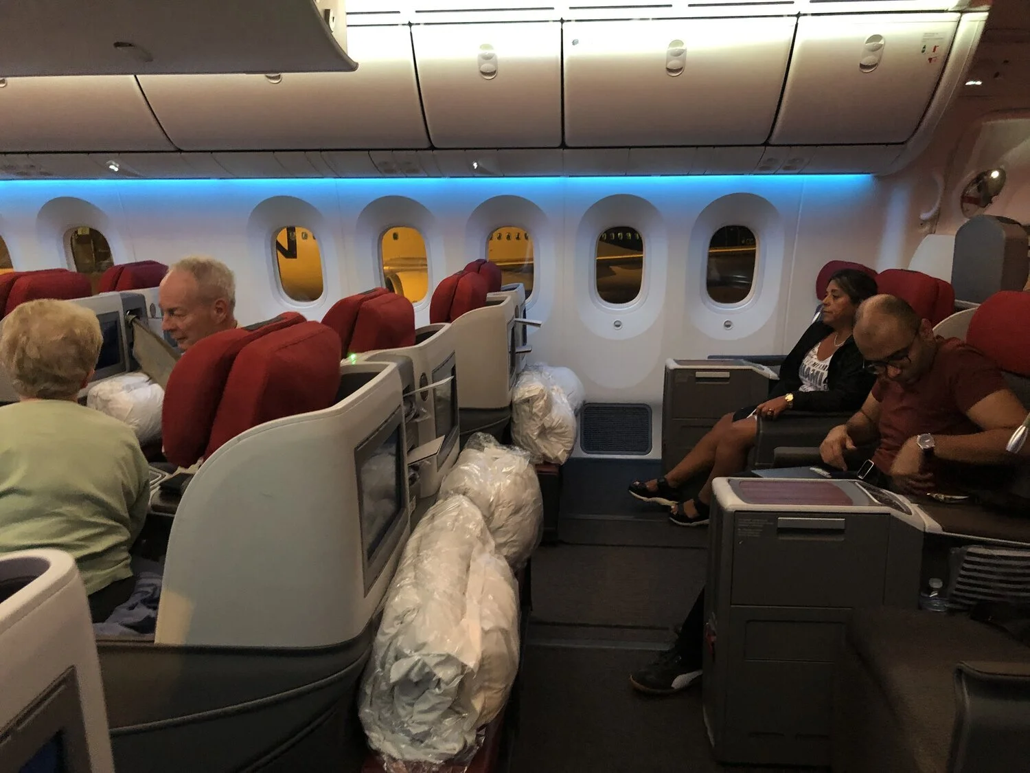 LATAM Airlines B787-9 Business Class Cabin