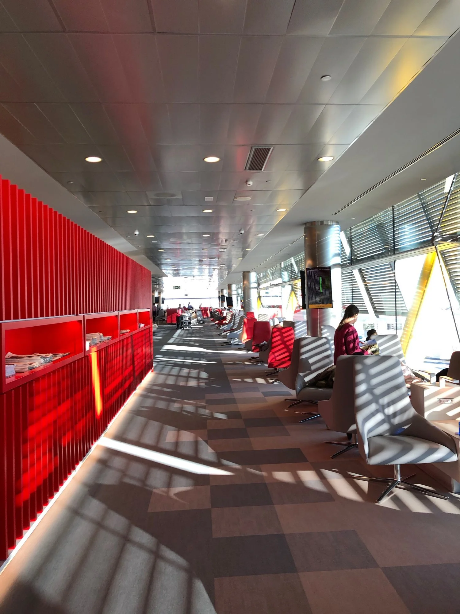 Iberia Premium Lounge Velazquez Seating