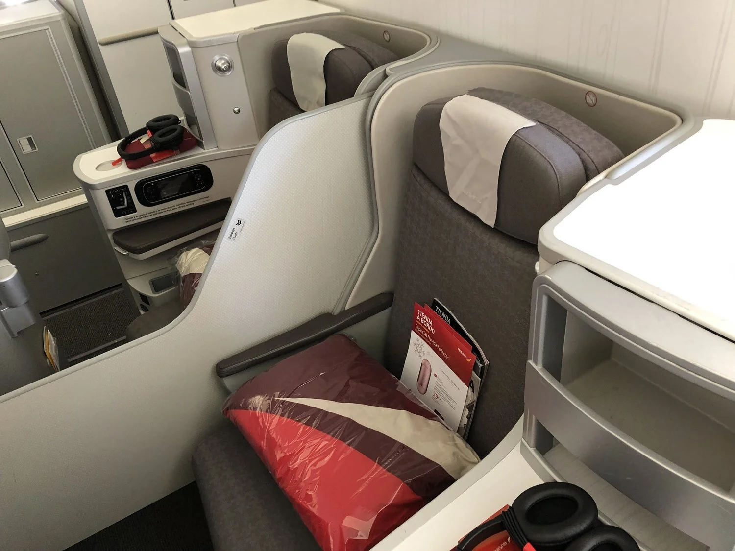 Iberia A330-200 Business Class Seat