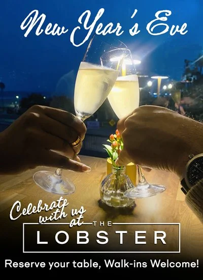Come celebrate the New Year with us at The Lobster