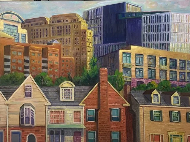 Bethesda Rising 36x48 Oil