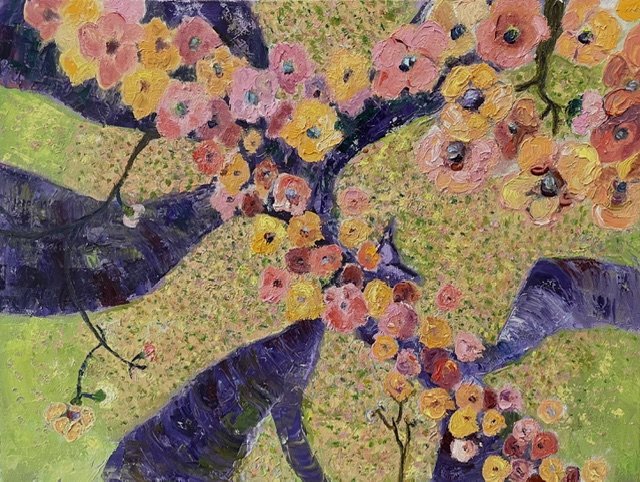 Kenwood Blossoms 18x24 Oil
