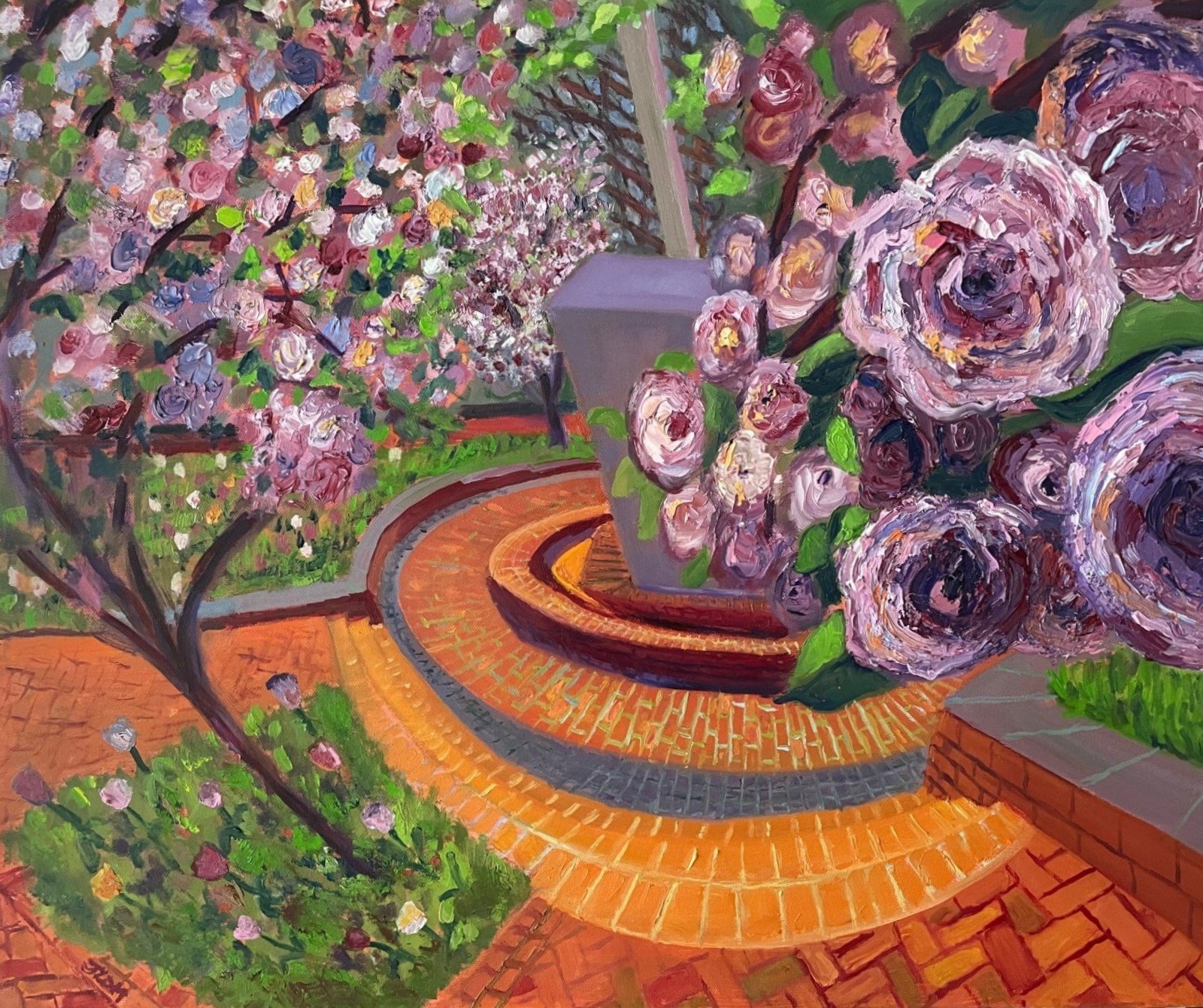 Veterans Park 20x24 Oil