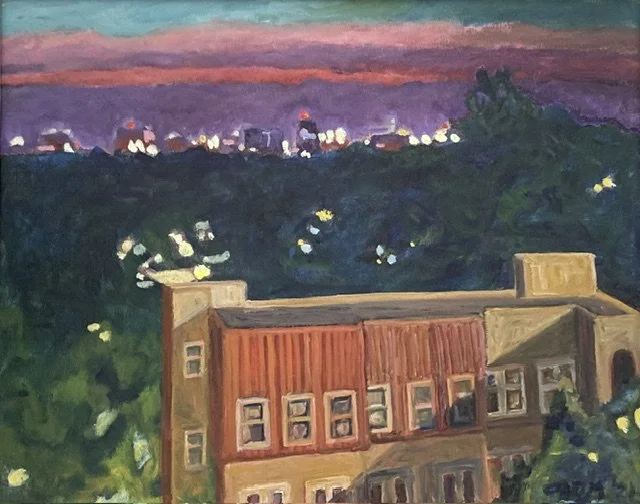 Cullen Building to Silver Spring Oil 16x20