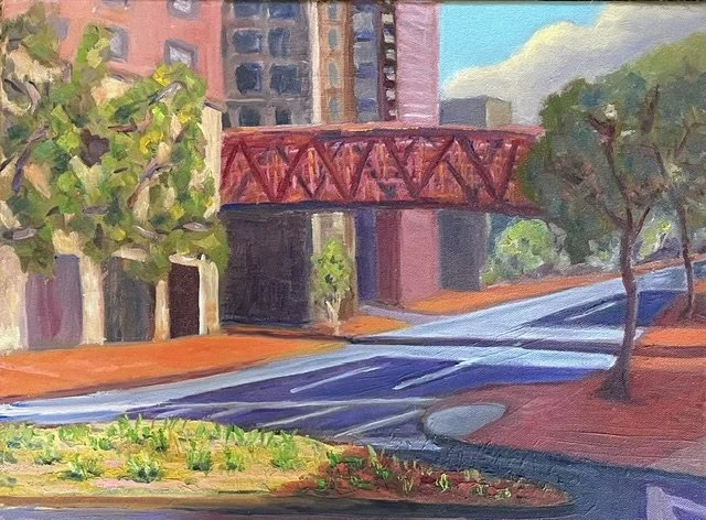 My Back Yard 12x16 Oil