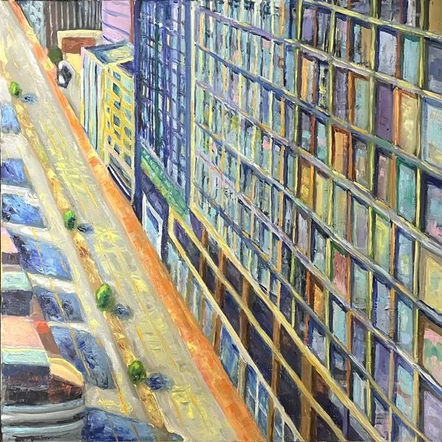 New Wisconsin Ave 18x18 Oil