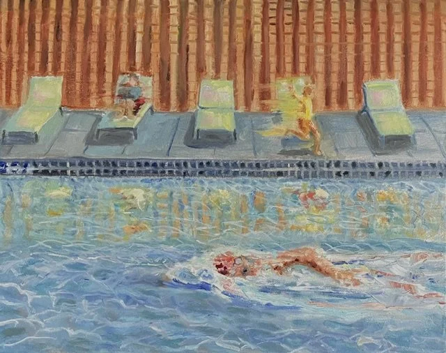 When Not Painting 16x20 Oil 