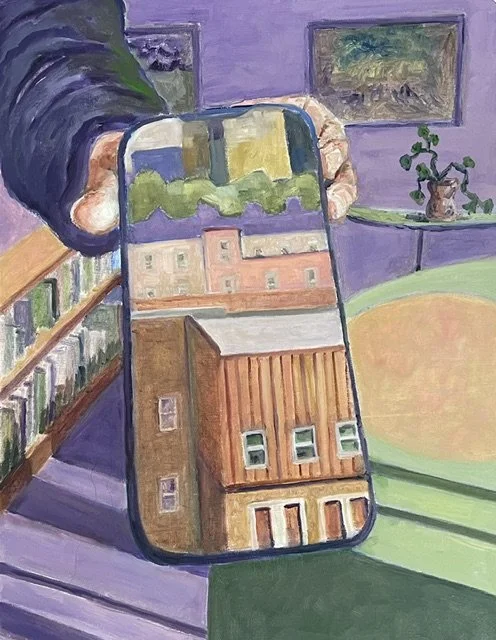Bethesda Lock Screen 24x18 Oil 