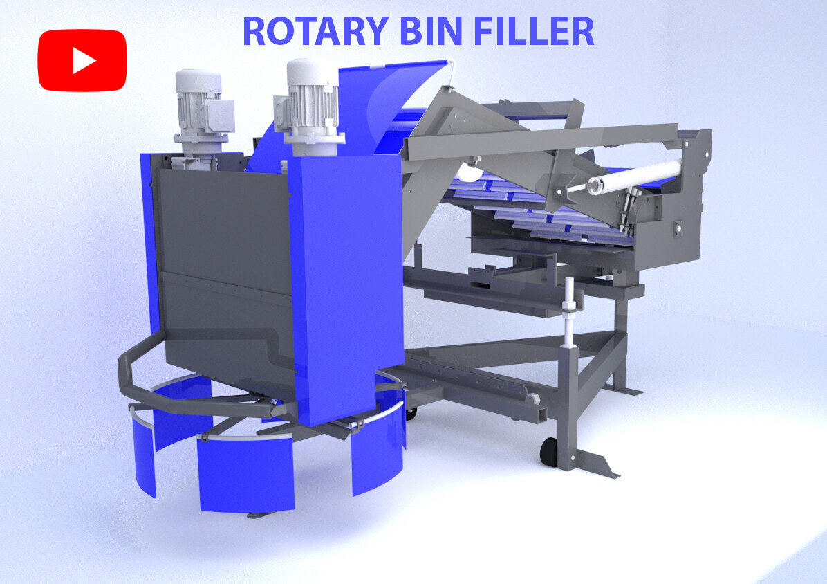 Designing and manufacturing for filling citrus into bins