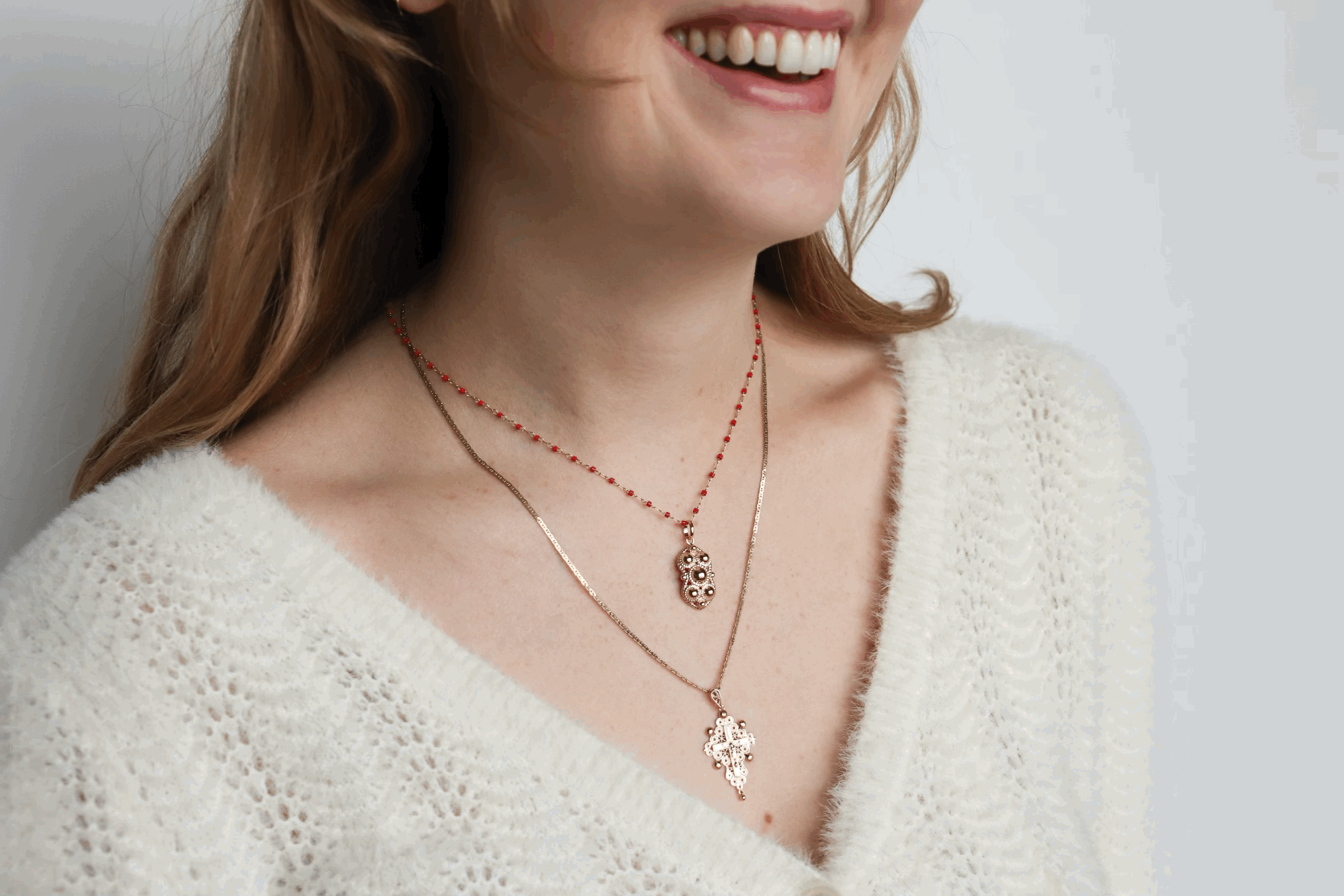 Collier "Noeud d'Amour" - Bijoux D'Opale