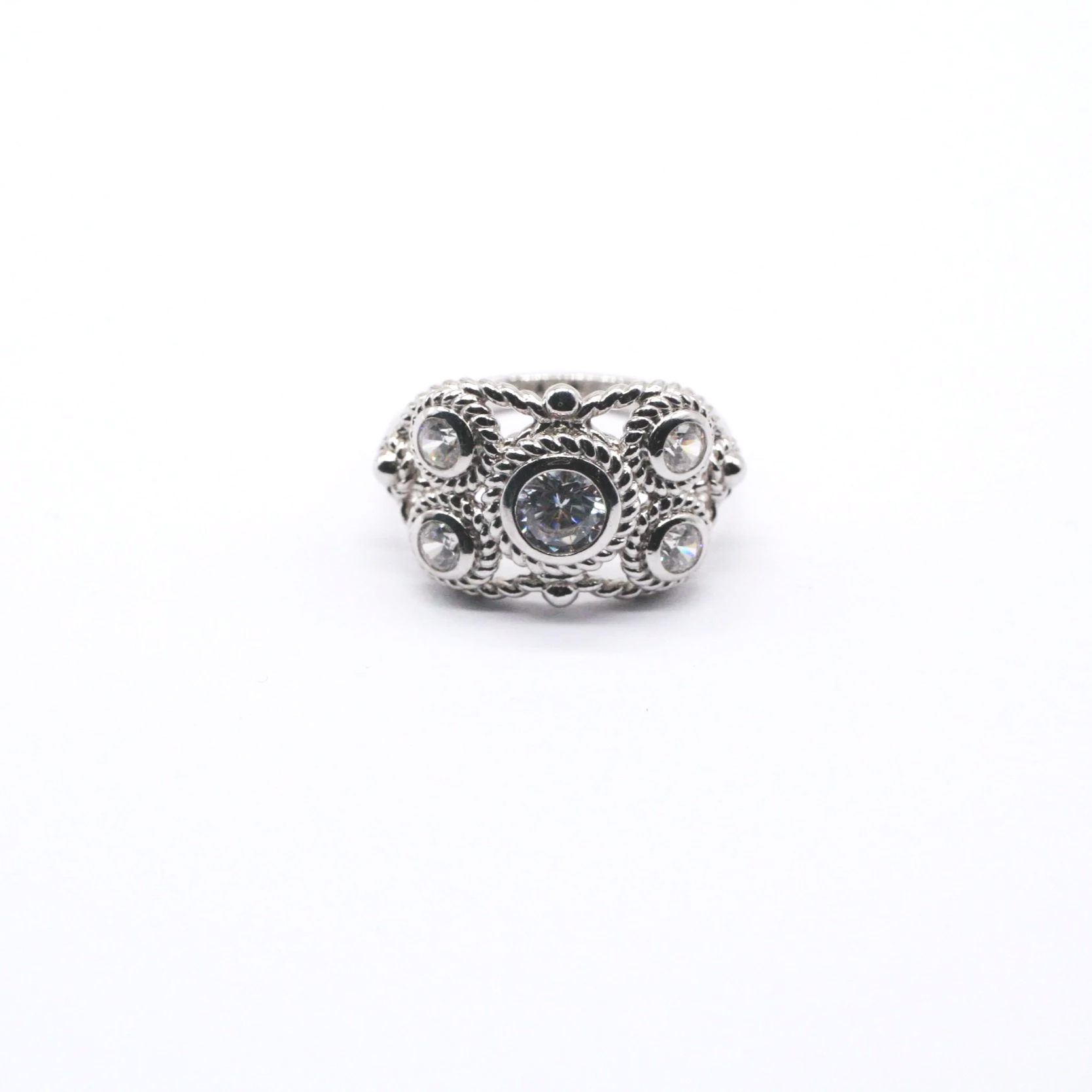 Bague Noeud d'Amour Précieuse