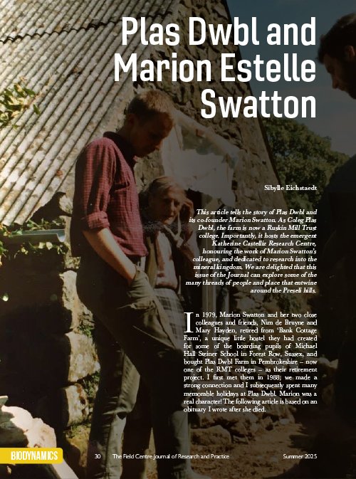 Plas Dwbl and Marion Estelle Swatton
