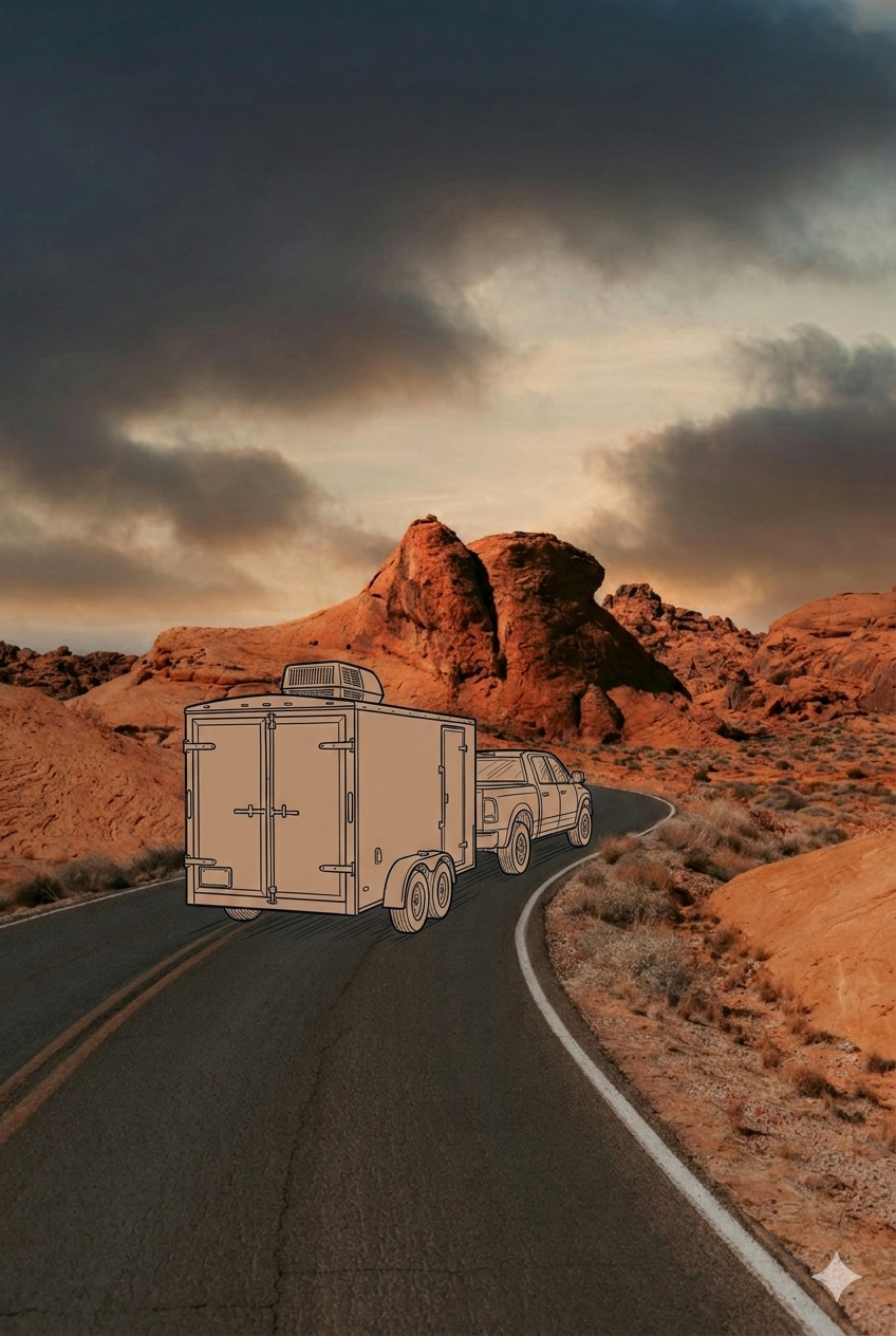 Steal This Smart 5x8 Cargo Trailer Camper Setup (Video)