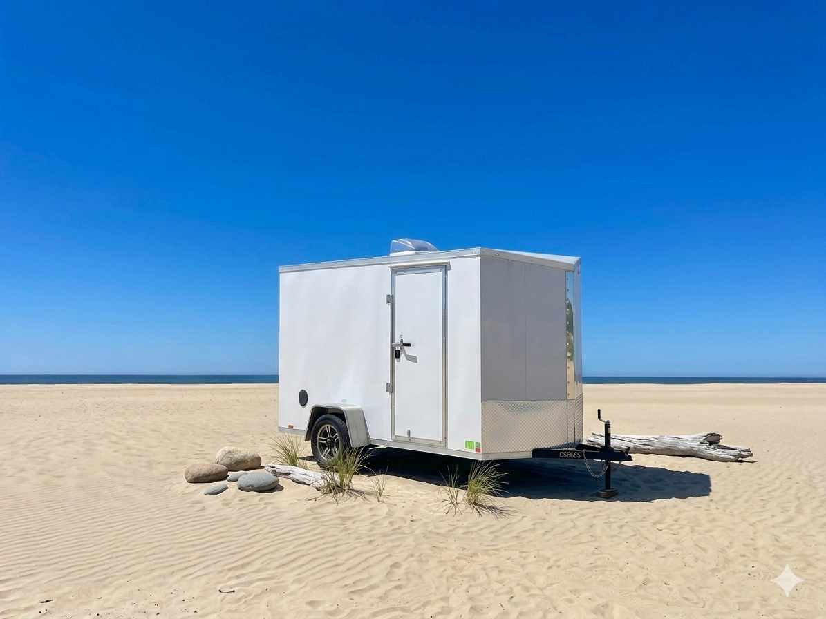 The 6x12 Cargo Trailer Camper Build Guide