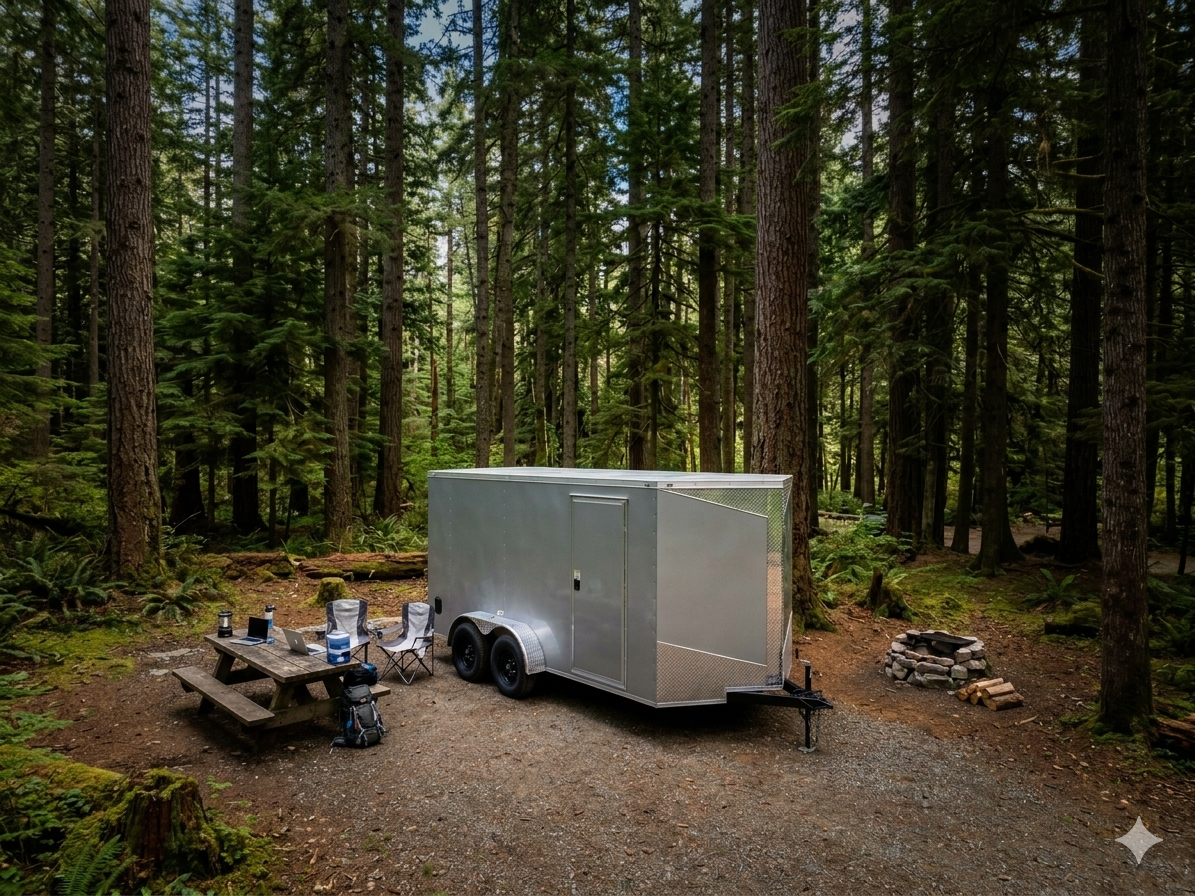 The 7x14 Cargo Trailer Camper Build Guide