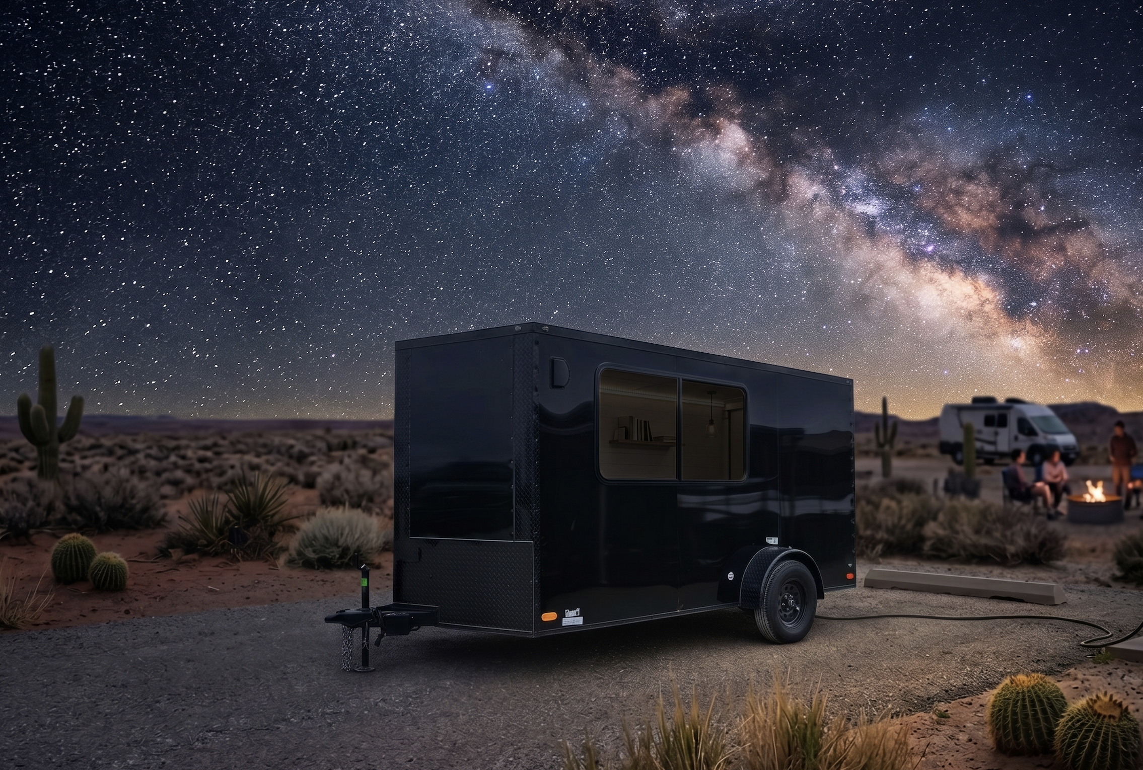 Is this the ultimate 7x12 cargo camper conversion? (video)